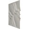 Ekena Millwork 19 5/8in. W x 19 5/8in. H Rogue EnduraWall Decorative 3D Wall Panel Covers 2.67 Sq. Ft. WP20X20RGCGH - alternate 3